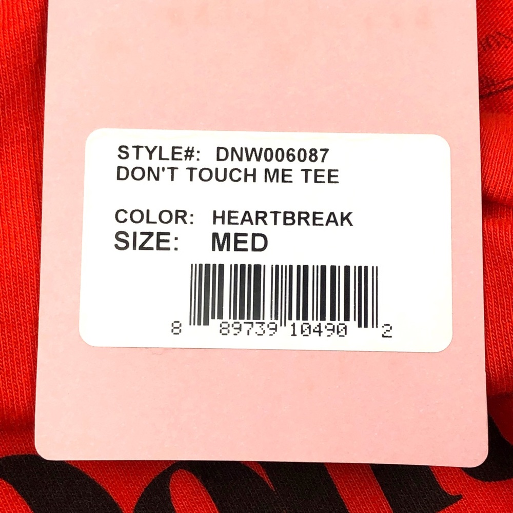 NWT Daydream Nation Don’t Touch Me Tee MEDIUM - Picture 8 of 9